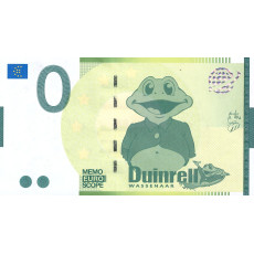 0 Euro biljet Duinrell Wassenaar